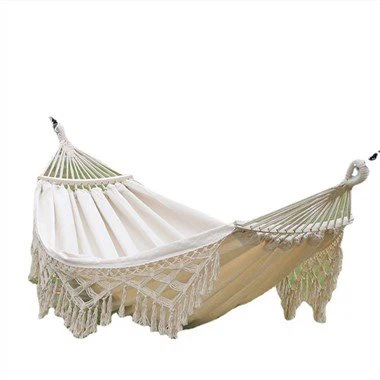 Tempat Tidur Gantung Taman Macrame Dalam Ruangan